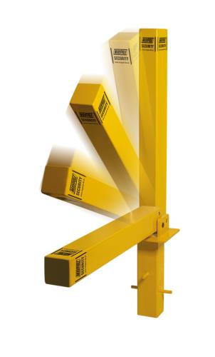 Maypole Fold Down Security Post Set In Concrete MP9739 - Maypole9739 MOVING P.jpg